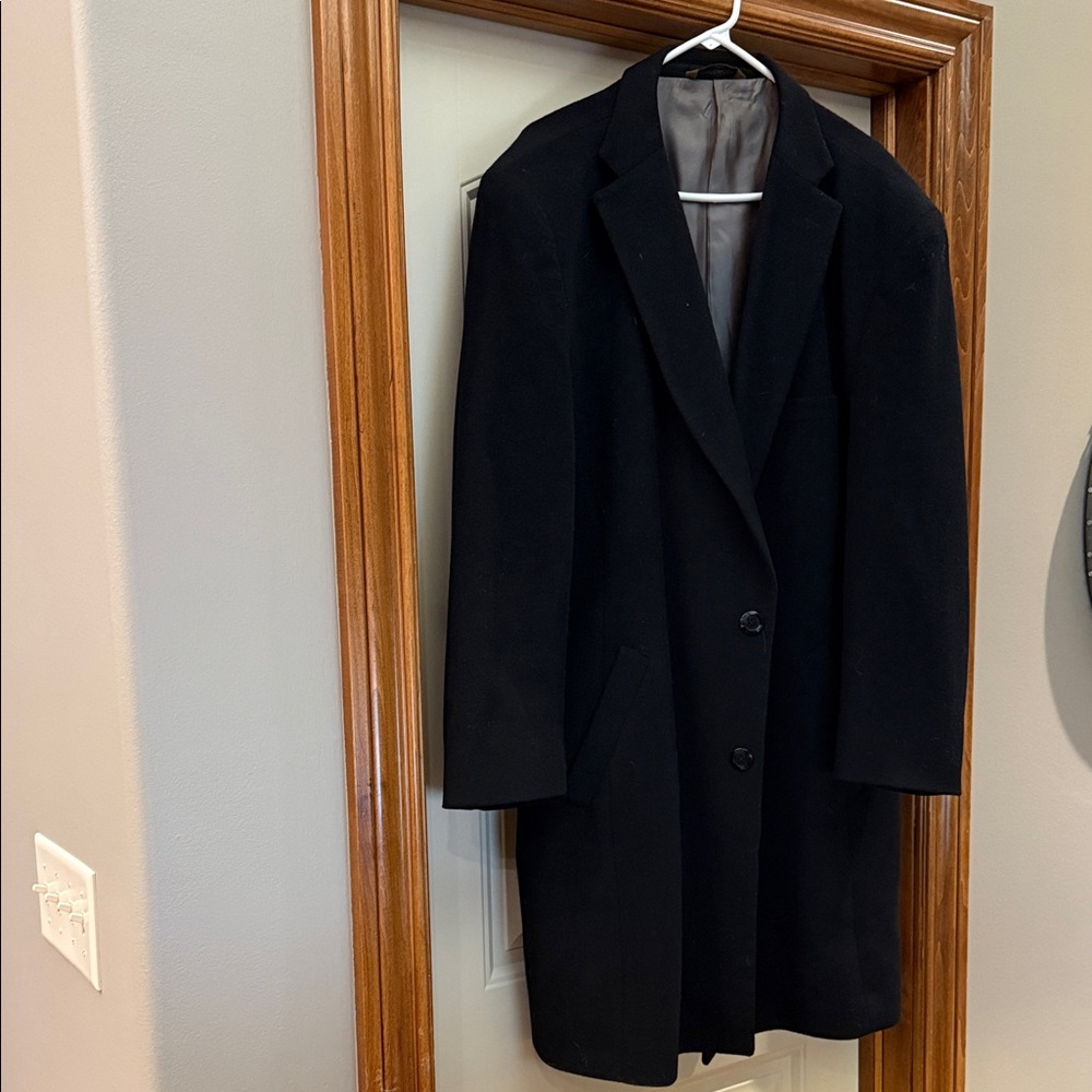 Classic Black Trench Coat